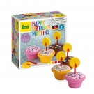Bursdagsmuffins i tre  thumbnail