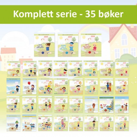 Bokpakke - alle 35 bøker i serien