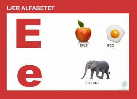 Lær alfabetet (29 tavler) (Utsolgt)
