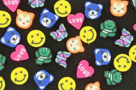 Gummiperler - Assortement 35 stk