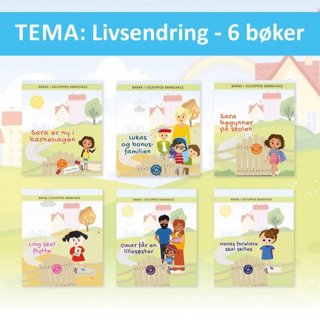 Bokpakke Livsendring - 6 bøker