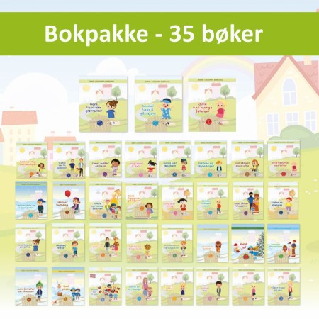 Bokpakke - alle 35 bøker i serien