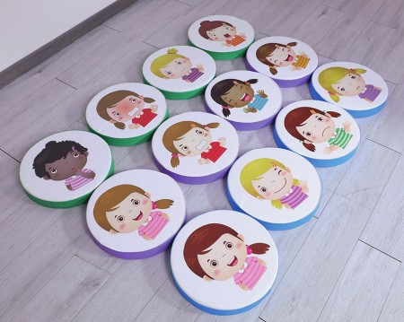 Følelsesputer - 12 stk.