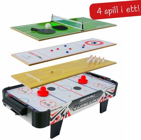 Bordtennis - Curling - Bowling - Shuffleboard