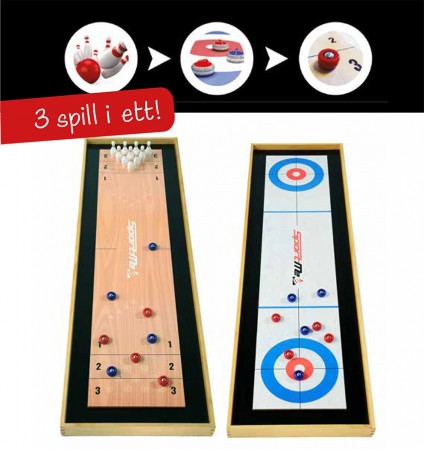 Shuffleboard - Bowling  - Curling
