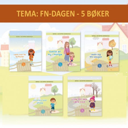 Bokpakke FN dagen  - 5 bøker 