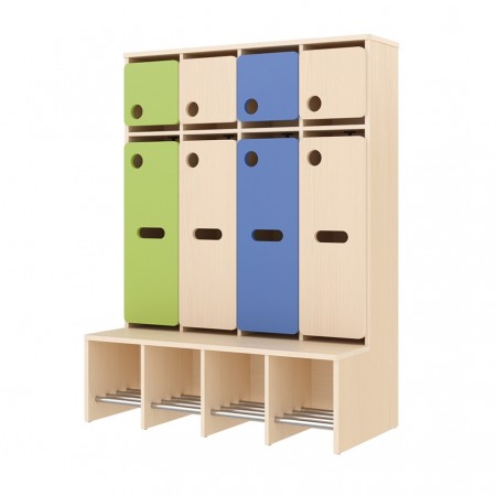 Garderobe med 4 plasser